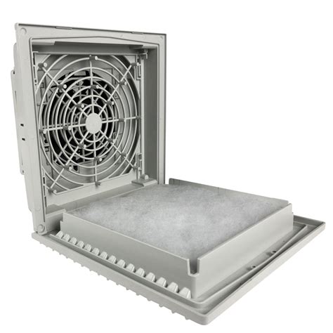 Filter Fan For Electrical Enclosure 115m3h 204 X 204 X 104 230vac