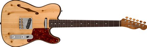 Artisan Knotty Pine Tele® Thinline Rw Artisan Series Fender® Custom