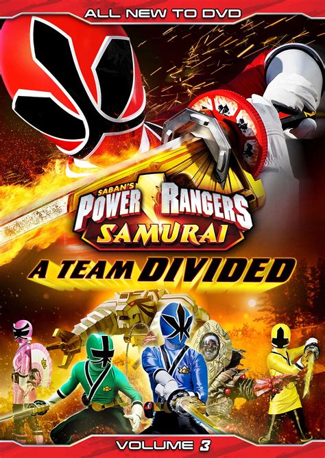 Best Buy Power Rangers Samurai Vol A Team Divided Dvd