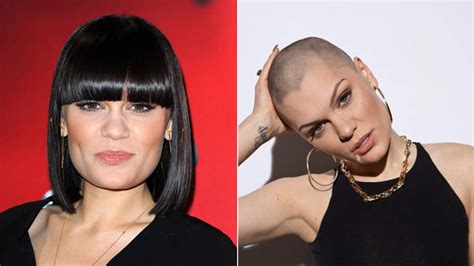 Jessie J Has Hair Shaved Off For Charity Ents And Arts News Sky News