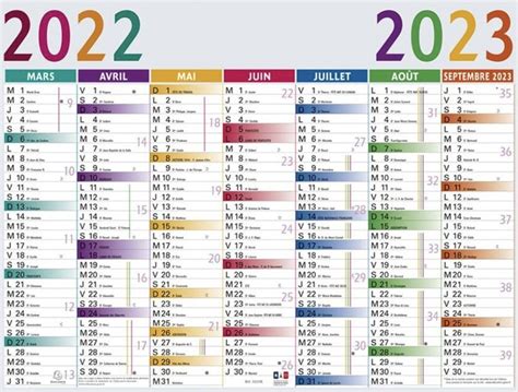 Calendrier 2022 2023 Le Quadrille Français