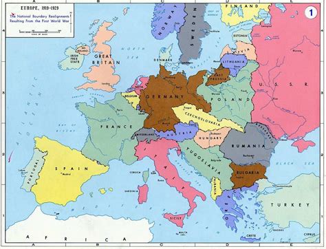 Map Of Europe Prior To Ww1 Secretmuseum