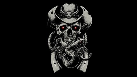 Outlaw Skull Wallpapers Top Free Outlaw Skull Backgrounds Wallpaperaccess