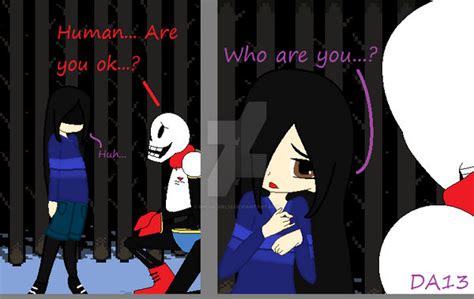 Meeting Papyrus By Ghoulgirl12 On Deviantart