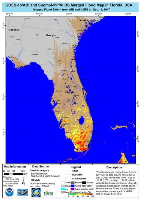 Noaa Satellites And Aircraft Monitor Catastrophic Floods From Florida