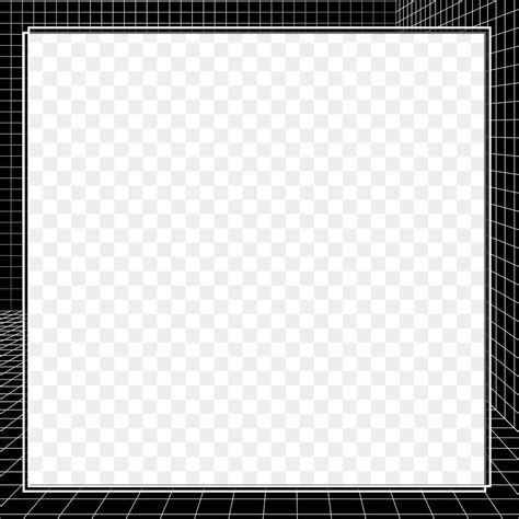 3d Grid Patterned Frame Design Free Png Rawpixel