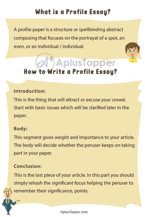 Profile Essay Template How To Write A Good Profile Essay 2022 10 20
