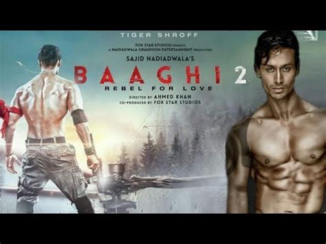 Baaghi Official Trailer Tiger Shroff Disha Patni Youtube