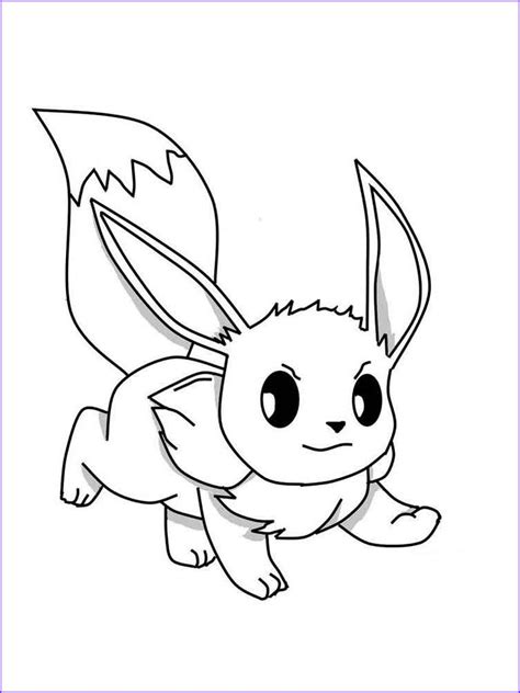 84 Free Pokemon Coloring Pages Eevee Franklin Pudding