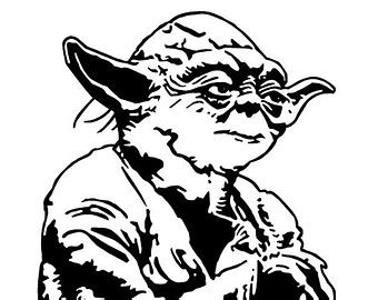 Baby yoda black and white. Collection of Yoda PNG Black And White. | PlusPNG