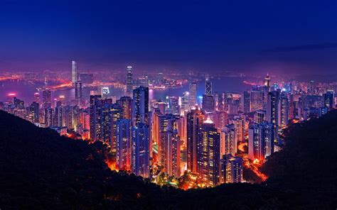 Download this free city hong kong at night wallpaper 657837 wallpaper in high resolution and use it to brighten your pc desktop, ipad, iphone, android, tablet and every other display. Hong Kong At Night Lighting Buildings Skyscrapers Port ...