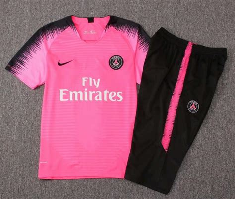 Ligue 1(9), coupe de france(13), cup support france's best club with psg jerseys and gear from soccerpro.com. PSG 2018/19 Pink Stripe Short Training Suit ...