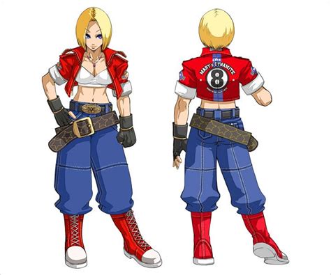 Blue Mary King Of Fighters Fatal Fury Characters Blue