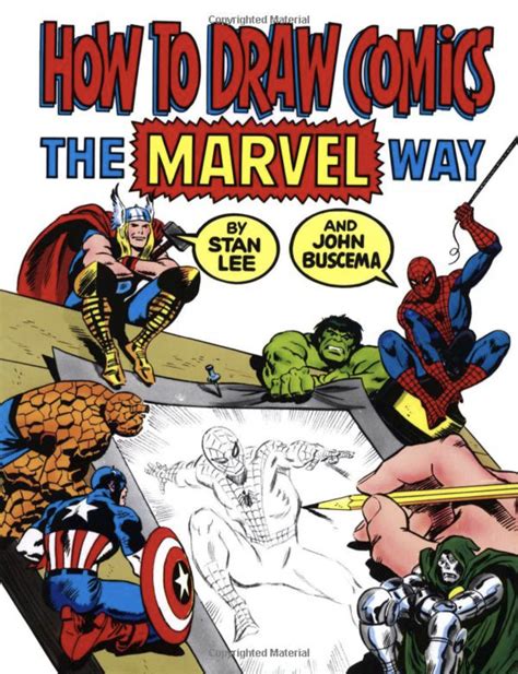 Learn How To Draw Comics The Marvel Way Great Finds