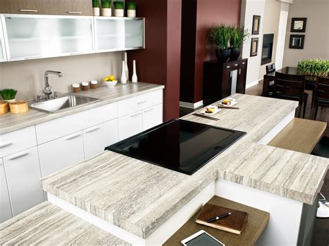 Painting your formica countertops is a very effective way of enhancing the look of your kitchen and transforming it according to your choice and preferences. Travertine Countertops: Design Ideas, Pros & Cons and Cost ...