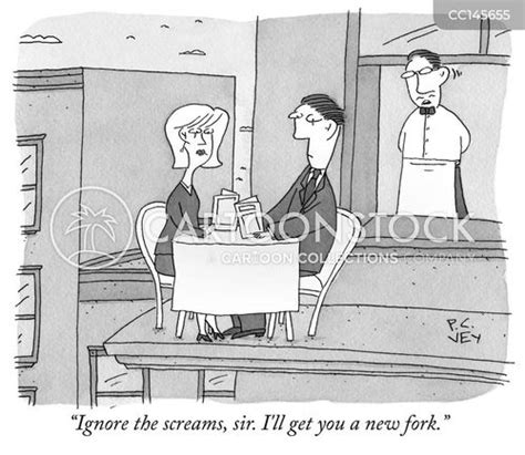 Posh Restaurant Cartoons And Comics Funny Pictures From Cartoonstock
