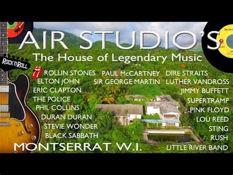 Air Studio's Montserrat ~ House of Legendary Music ~ UAV Drone ...