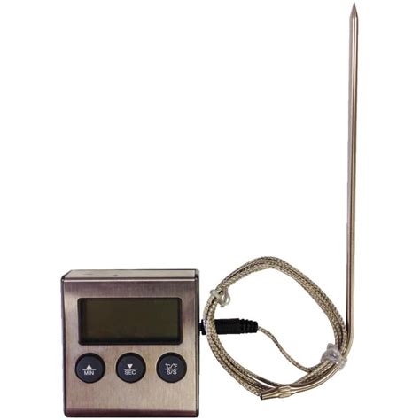 Mosaic Digital Oven Probe Meat Thermometer And Timer Home Hardware