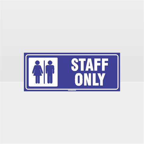 Staff Only Sign Fire Sign HAZARD SIGNS NZ