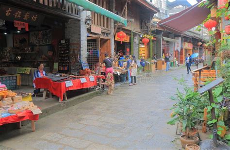Xingping Historical Village Cityscape Xingping China Editorial Stock