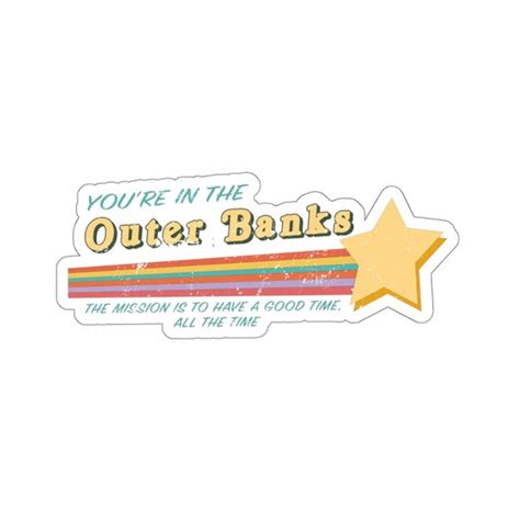 Outer Banks Sticker Netflix Outer Banks John B Perfect For Etsy