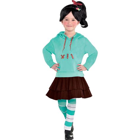 Girls Vanellope Costume Wreck It Ralph 2 Halloween Costumes For