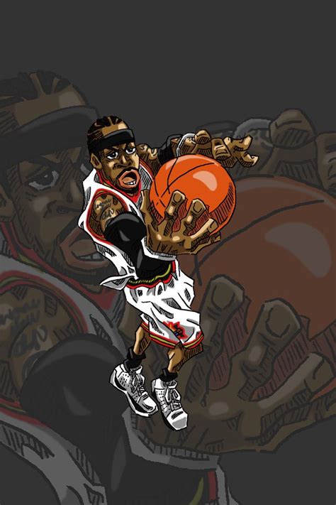 Pin By Anthony Vasquez On The Answer Basketball Art Nba Art Nba