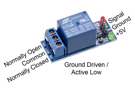 Módulo Relay 1ch 5vdc Control De Encendidoapagado De Equipos De Alta