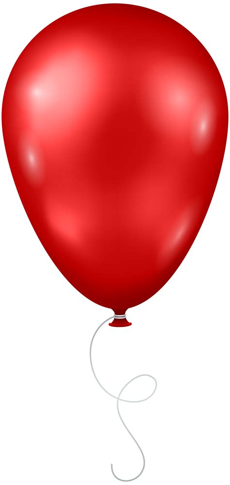 Red Balloon Clipart Png