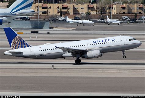 N401ua Airbus A320 232 United Airlines Joshua Ruppert Jetphotos