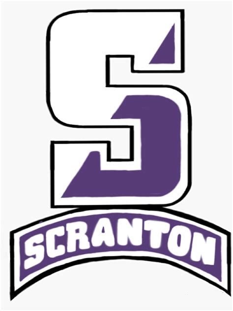 The University Of Scranton Sticker For Sale By Ecr1210 Redbubble