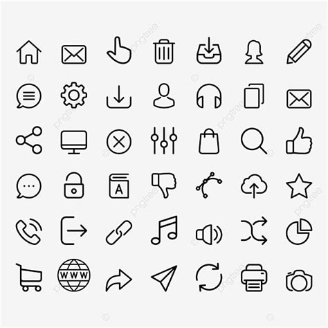 Simple Set Of Vector Thin Line Icons Thin Drawing Thin Sketch Line