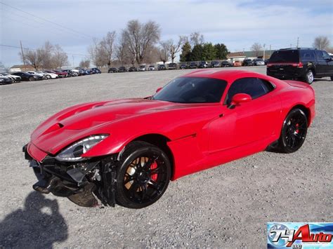 Compare pricing and find your nearest dealership. 2013 Dodge Viper SRT Salvage for sale