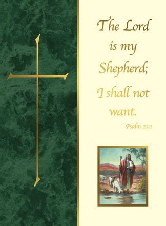 Check spelling or type a new query. Deceased Mass Card The Lord is My Shepherd 50/box MPN ...