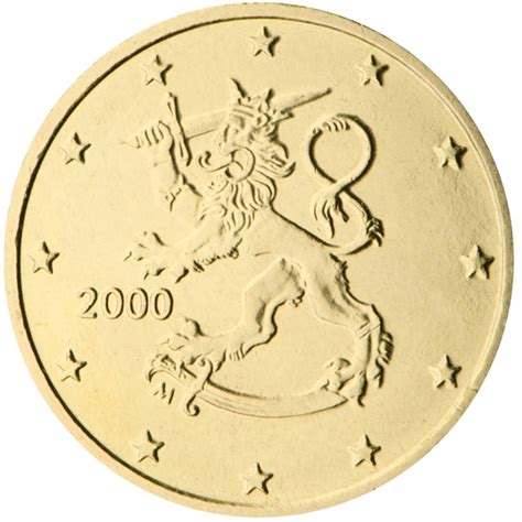 Finland 50 Cent Coin 2000 Euro Coinstv The Online Eurocoins Catalogue