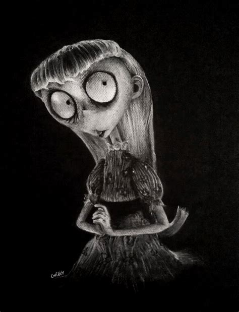 Weird Girl From Tim Burtons Frankenweenie By Gregpinsono On Deviantart