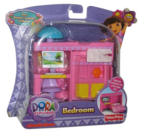 Dora and her family has just moved to a new house. Dora The Explorer Window Surprises Doll House Bedroom Toy ...