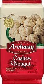 Enjoy easy ideas for holiday parties and holiday dinners, including the perfect eggnog and classic christmas cookies. Archway Holiday Cashew Nougat Cookies - One 6 oz Box: Amazon.com: Grocery & Gourmet Food