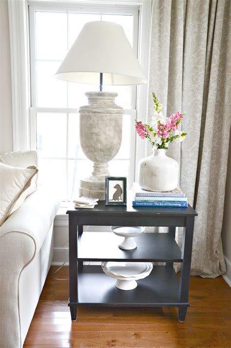 How To Style An End Table Like A Pro Stonegable