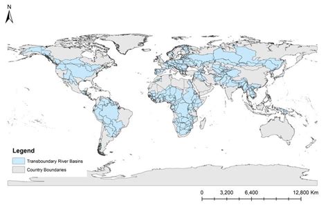 Global Transboundary River Basins Source Transboundary Freshwater Download Scientific Diagram