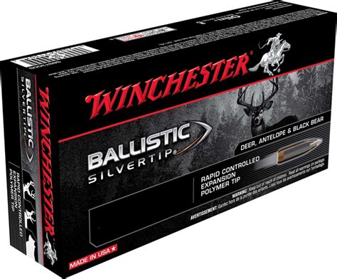 Winchester Ballistic Silvertip 7mm 08 Rem 140gr Polymer Tip 20 Rd Box