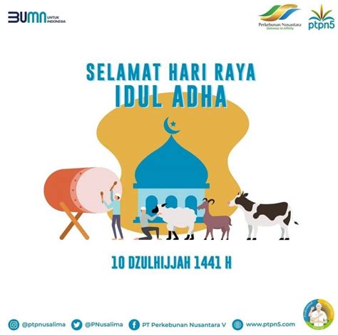 Selamat Hari Raya Idul Adha 1441 H Pt Perkebunan Nusantara V