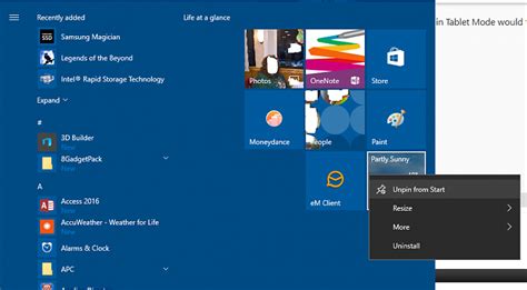 Windows 10 How To Remove The Tile Sheet From Your Desktop