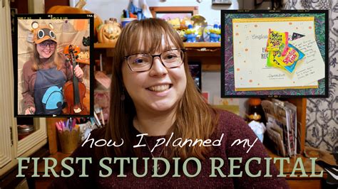 How I Planned My First Studio Recital A Guide For New Teachers Life