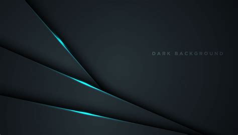 Abstract Black Background With Shining Blue Diagonal Layers 833504