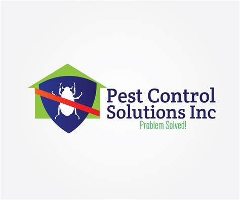 Modern Bold Pest Control Logo Design For Pest Control Solutions Inc