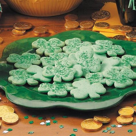 Irish shortbread cookie recipe irish cookies shortbread cookies irish desserts irish recipes pub recipes recipies recipes dinner. Shamrock Cookies Recipe | Taste of Home