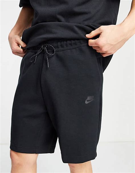 Nike Tech Fleece Shorts In Black Asos