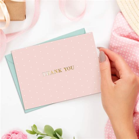 Sweetzer Orange Essential Blank Thank You Cards With Envelopes And