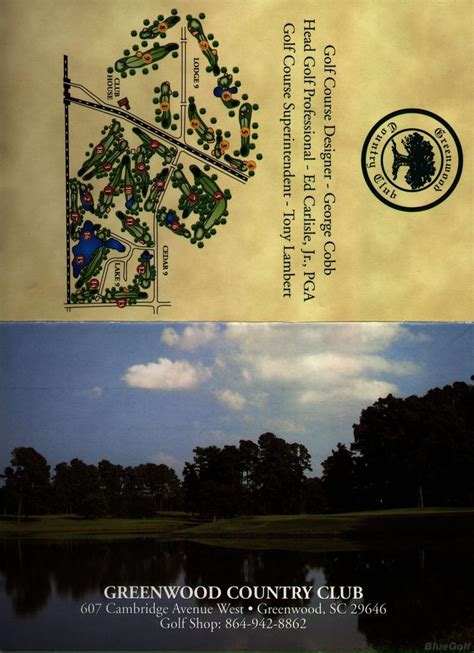 Greenwood Country Club Course Profile Course Database